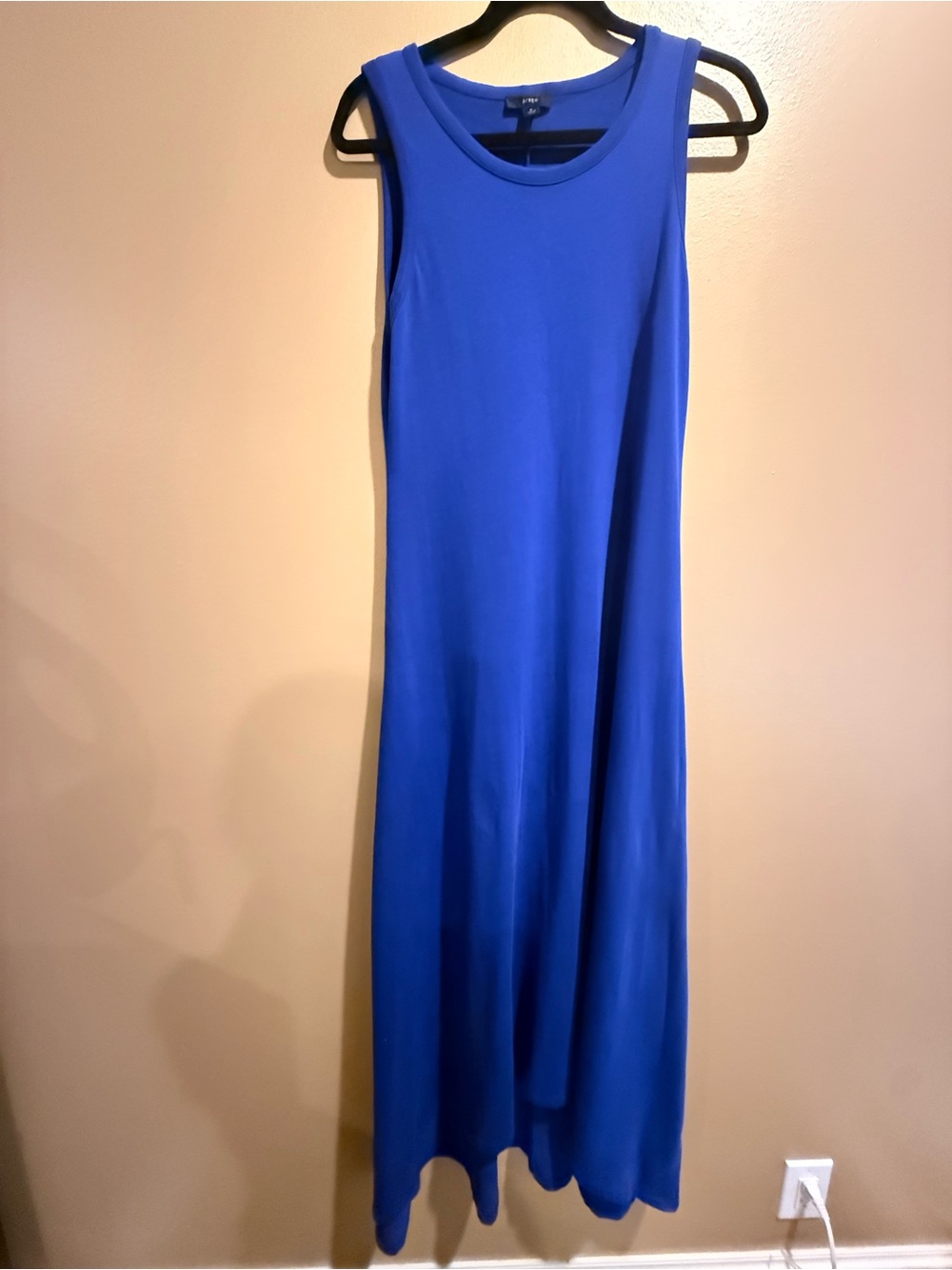 J. Crew Royal Blue High-Low Maxi Dress S